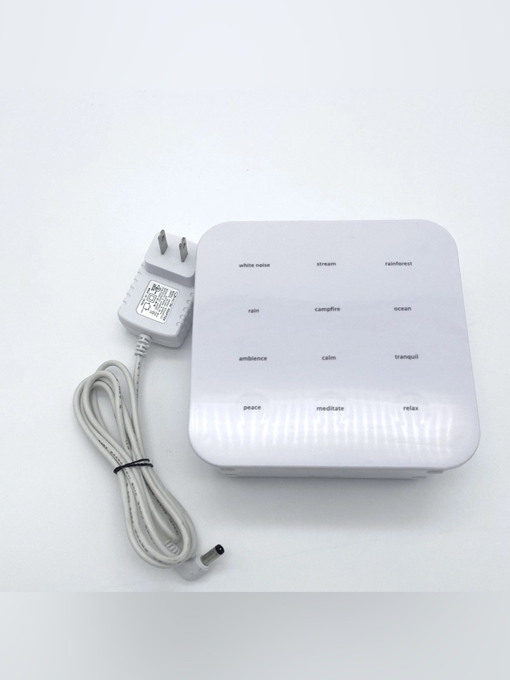 Sharper Image Sound Machine White Noise Sleep Therapy Relaxation Tested Working